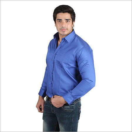 Ultramarine Blue Shirt Front