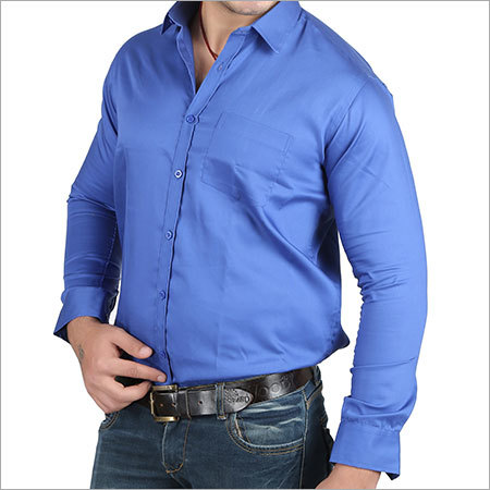 Ultramarine Blue Shirt Front