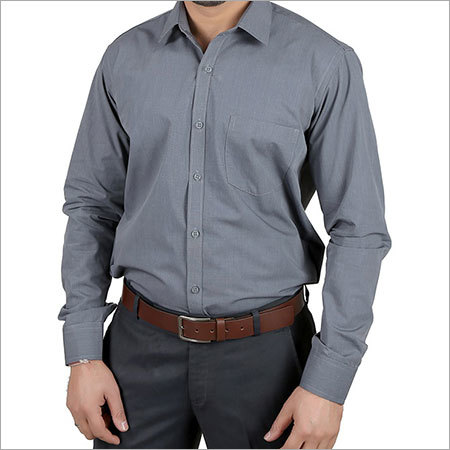 Prussian Blue Formal Shirt Front