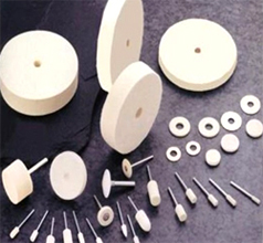 फेल्ट बफिंग व्हील