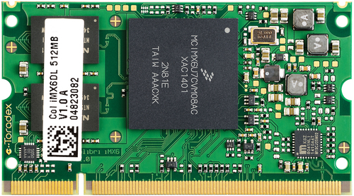 Colibri iMX6 DualLite 512MB Computer on Module