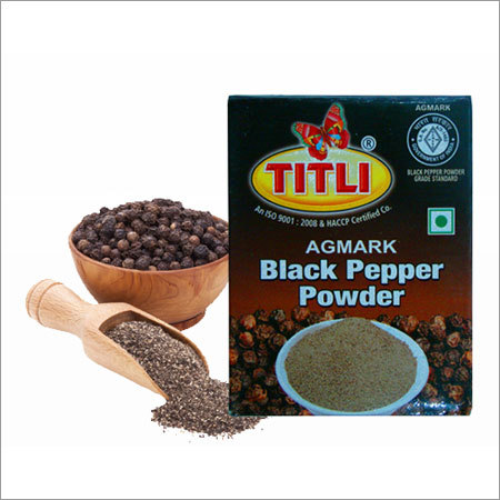 Black Pepper Powder - Ground, 50g & 100g Sizes | Hygienically Processed, Pungent Flavor, High Agmark Grade, Rich Aroma