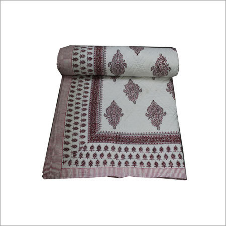 Printed Single Bed Qult