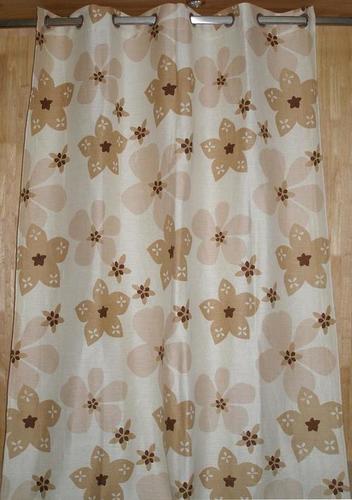 White And Cream Ready Made Eyelet Curtains
