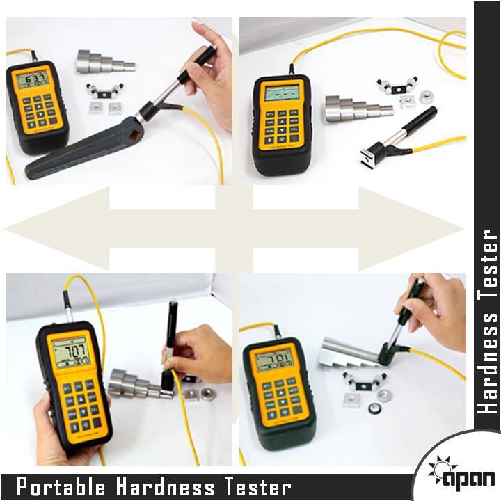 Portable Hardness Tester - Durable Aluminum, Compact Size | High Precision Measurement, User-friendly Interface, Versatile Applications