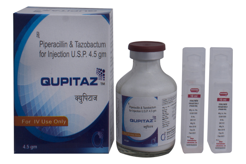 पाइपरासिलिन ताजोबैक्टम के लिए इंजेक्शन USP