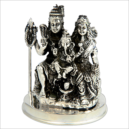 Easy To Install Antique Silver Murti