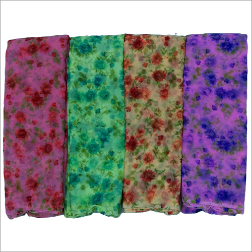 Georgette Printed Saree Warranty: Washable