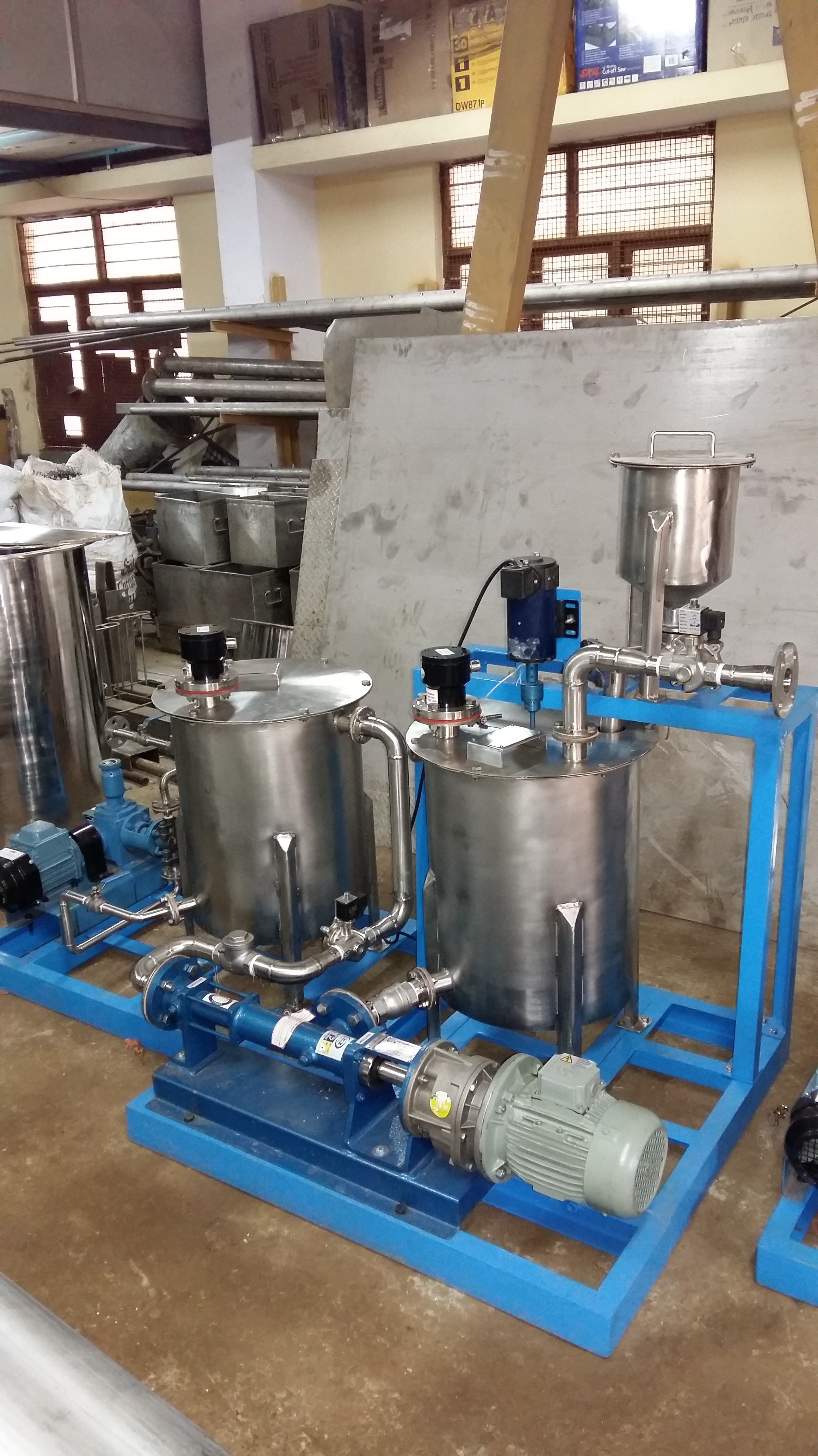 Floculant Preparation And Dosing System