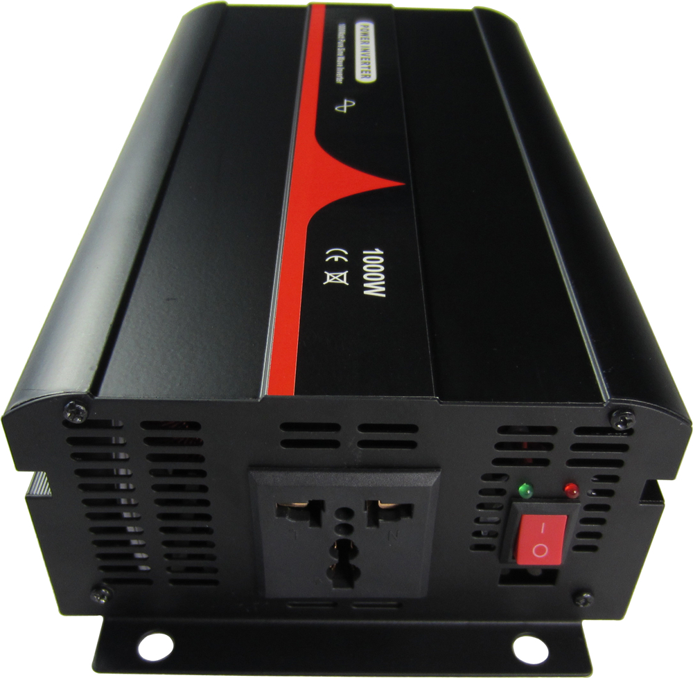 Pure Sine Wave Power Inverter - Aluminum Alloy, 20x15x10 Cm, 1000w ...