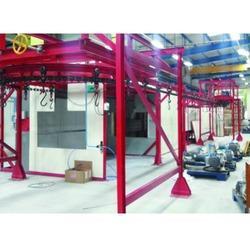 High Speed IR Paint Curing Line