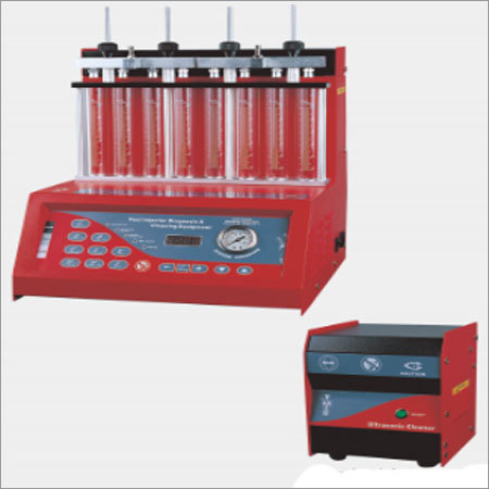 ईंधन इन्जेक्टर परीक्षण एवं सफाई करने वाला