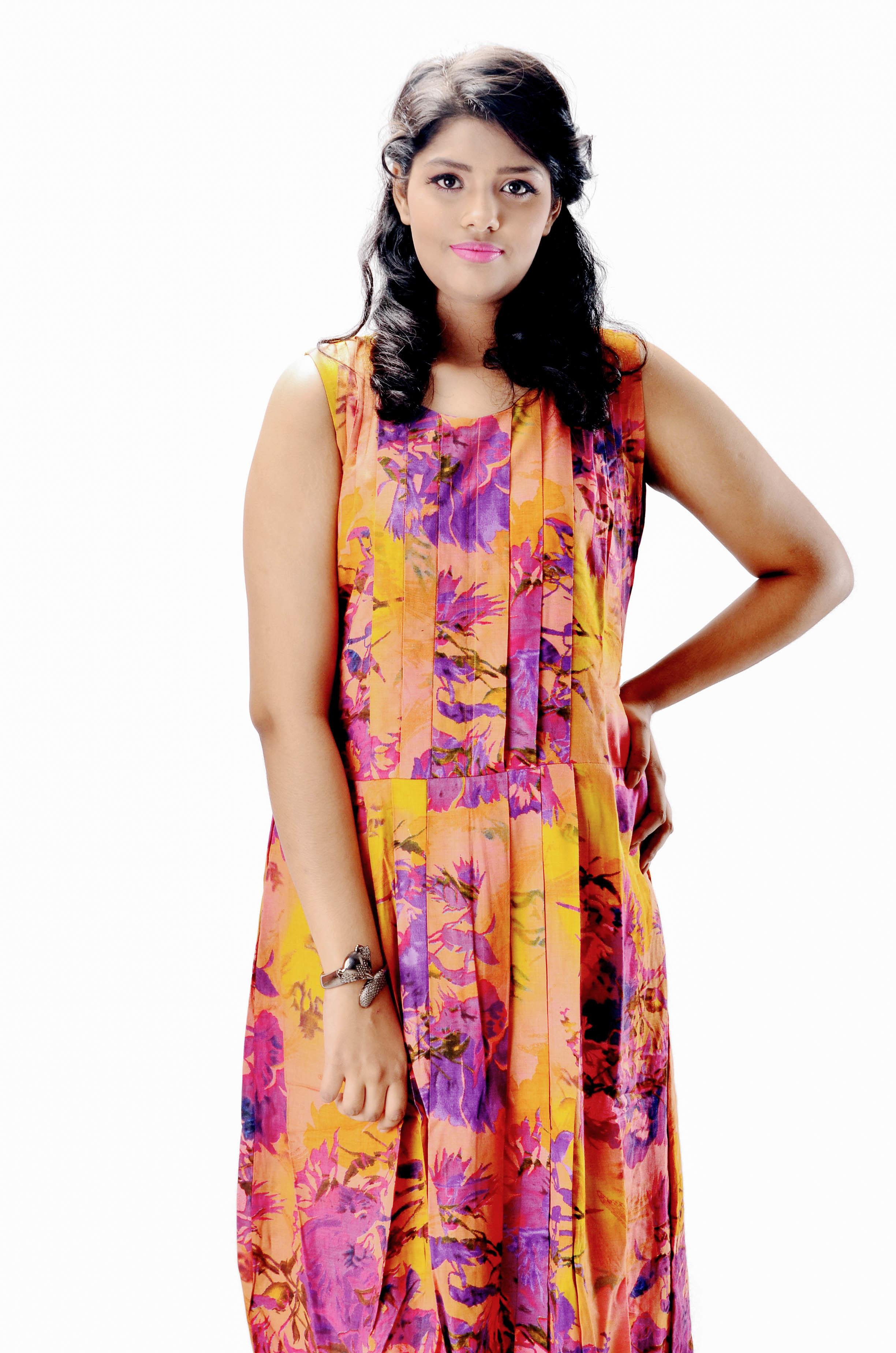 Rayon Short Dress