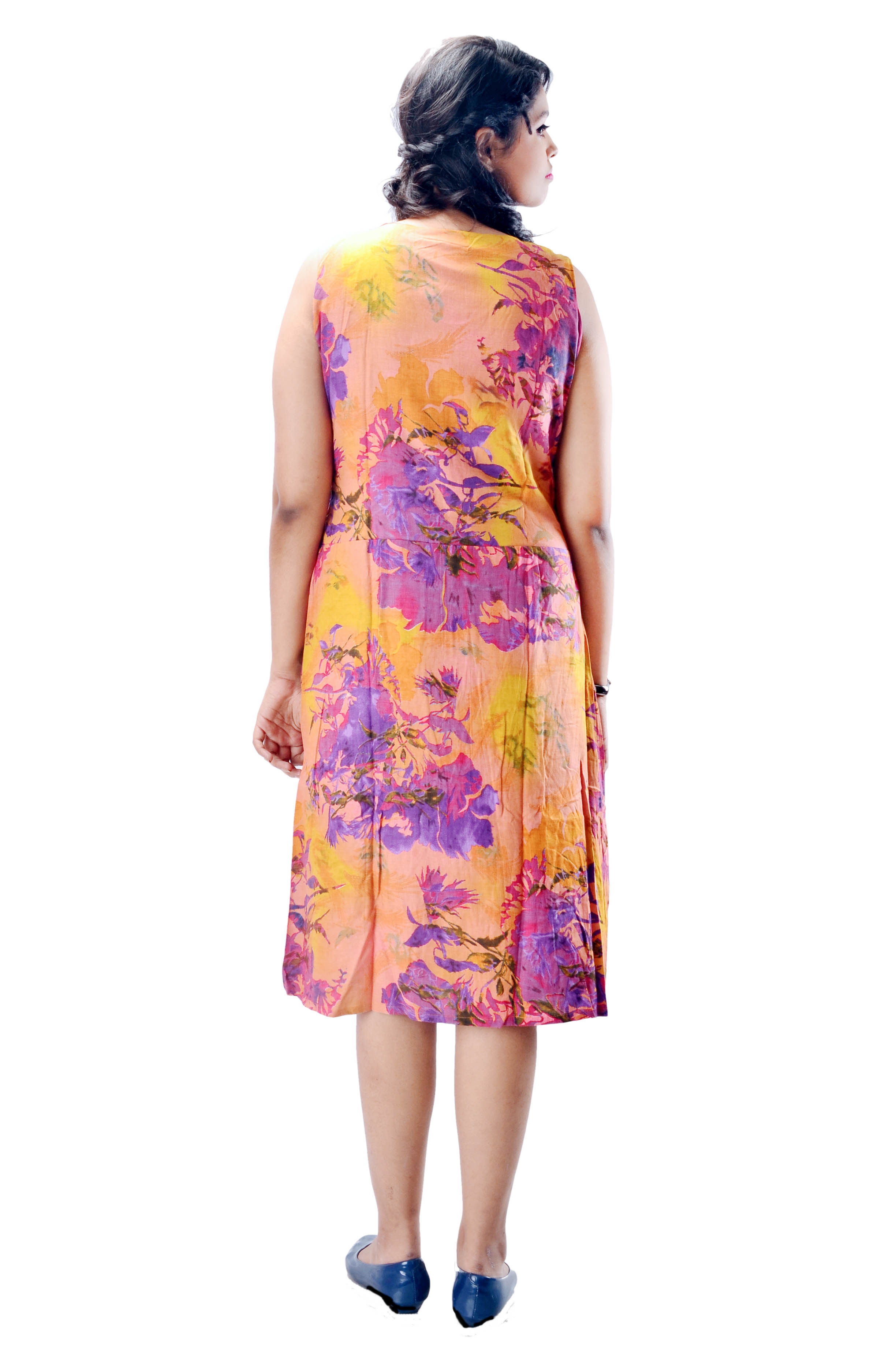 Rayon Short Dress