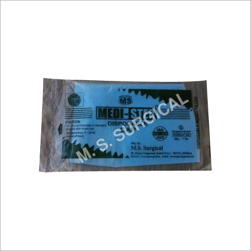 DISPOSABLE CAP - Non-Woven Fabric, Free Size, Blue | Lightweight & Breathable, Hygienic Single-Use, Elastic Headband, 5g Weight