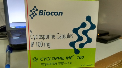 Cyclosporine Capsules - 100mg , Multi-Color Health Supplements for Adult Brain, Heart, Skin, Tooth and Organs Care, Recommended with Warm Milk