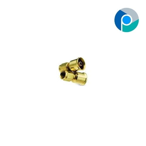 Round Brass Pipe Connector