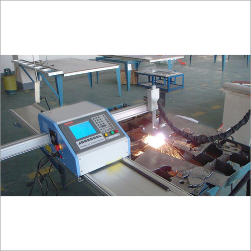 Portable CNC Plasma Cutting Machine - Steel Material, 100 kg Weight, Blue Color | Automatic, Low Noise, High Efficiency, Environmental Friendly