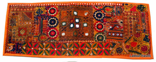 विंटेज टेपेस्ट्री संतरी रंग