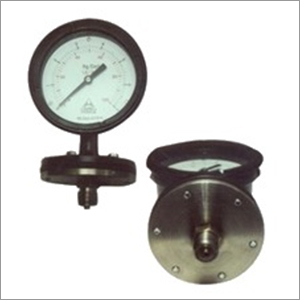 Diaphragm Pressure Gauge - Stainless Steel, Up To 100 Psi | Easy To Use, Shock Proof Body, Low Maintenance