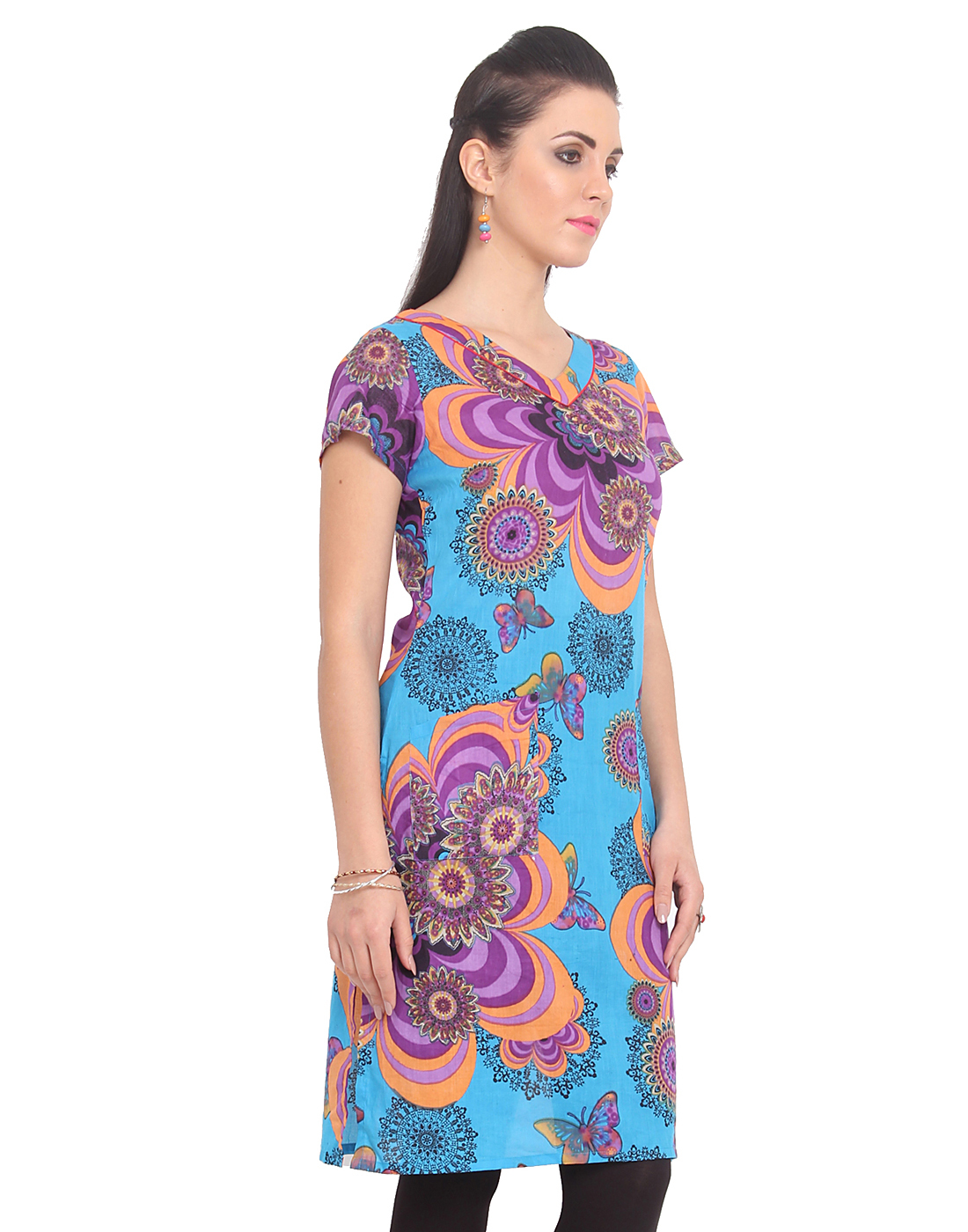 Rayon Printed Kurti
