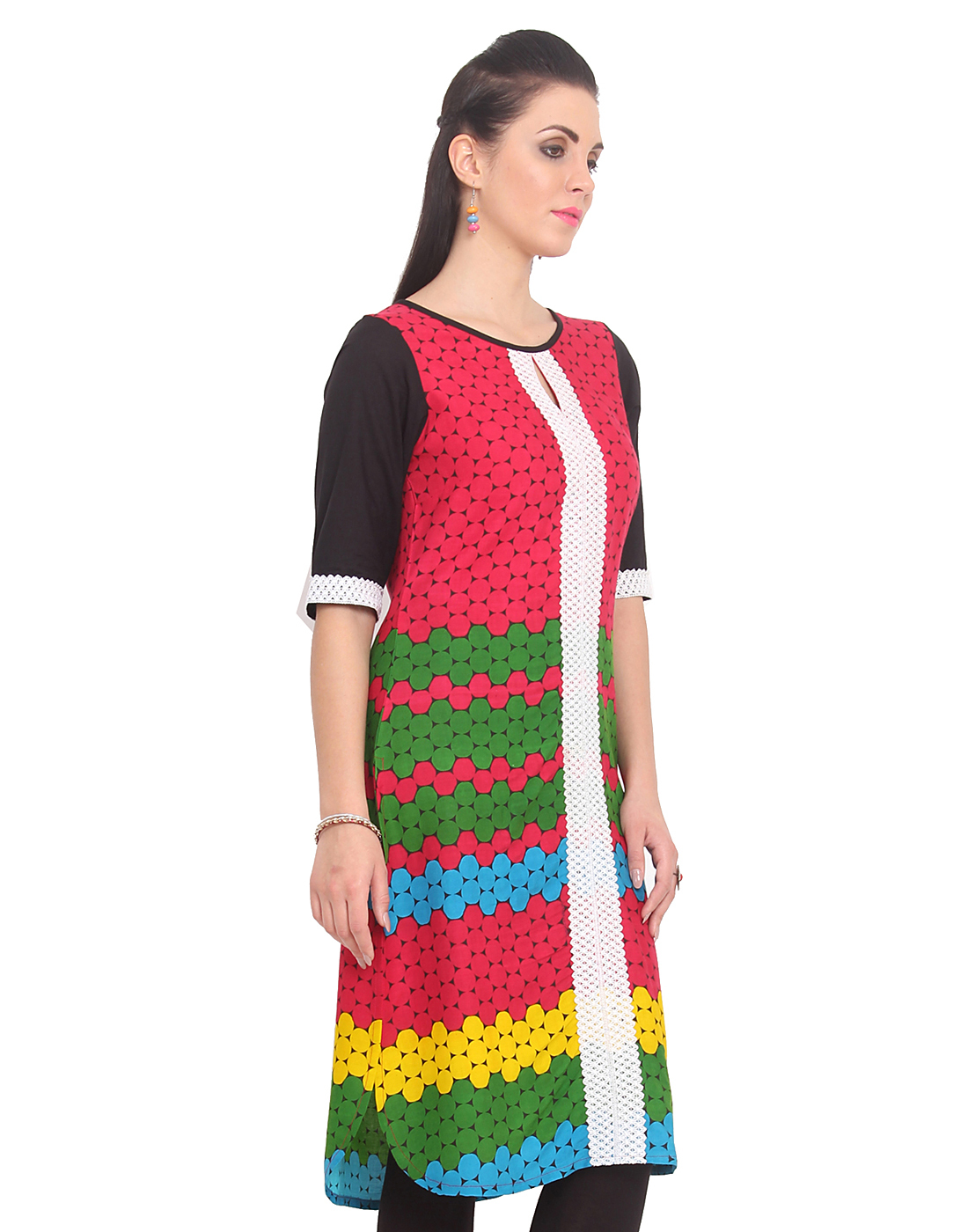 Mirror Work Kurti
