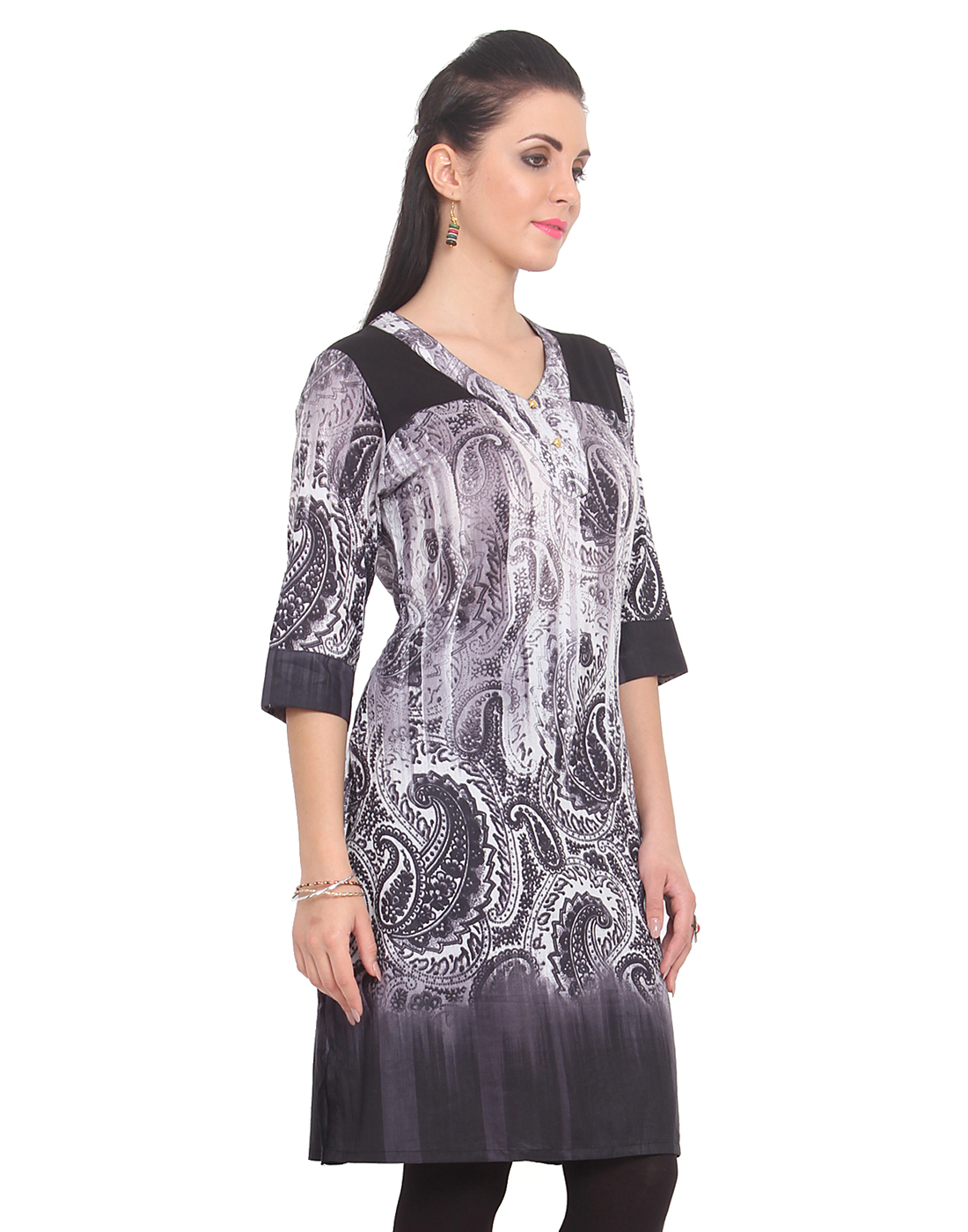 Block Print Kurtis
