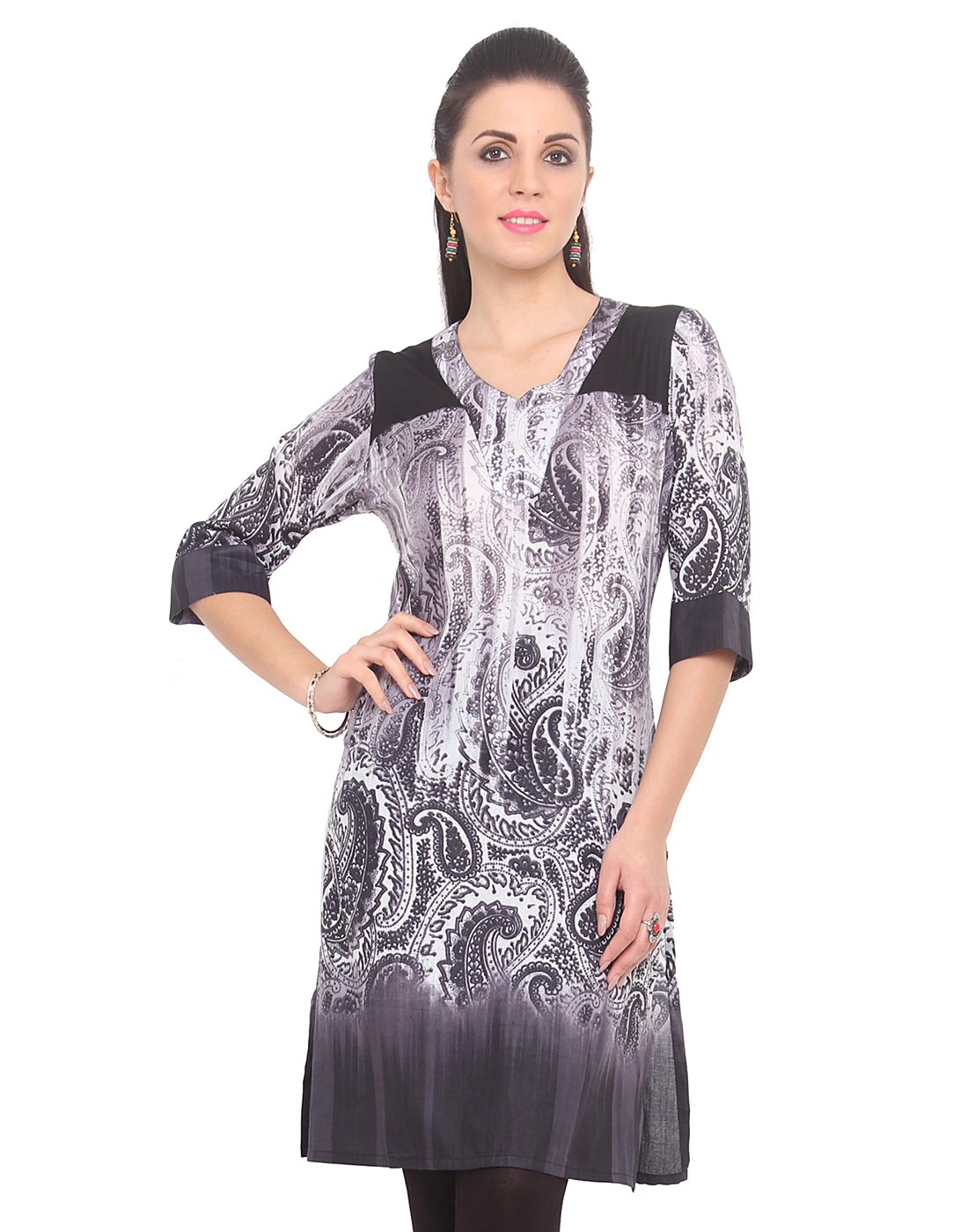 Block Print Kurtis