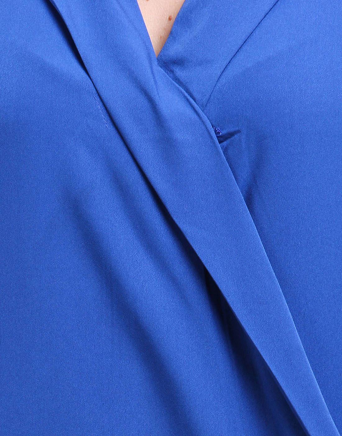 Sleeveless Drape Wrap Top