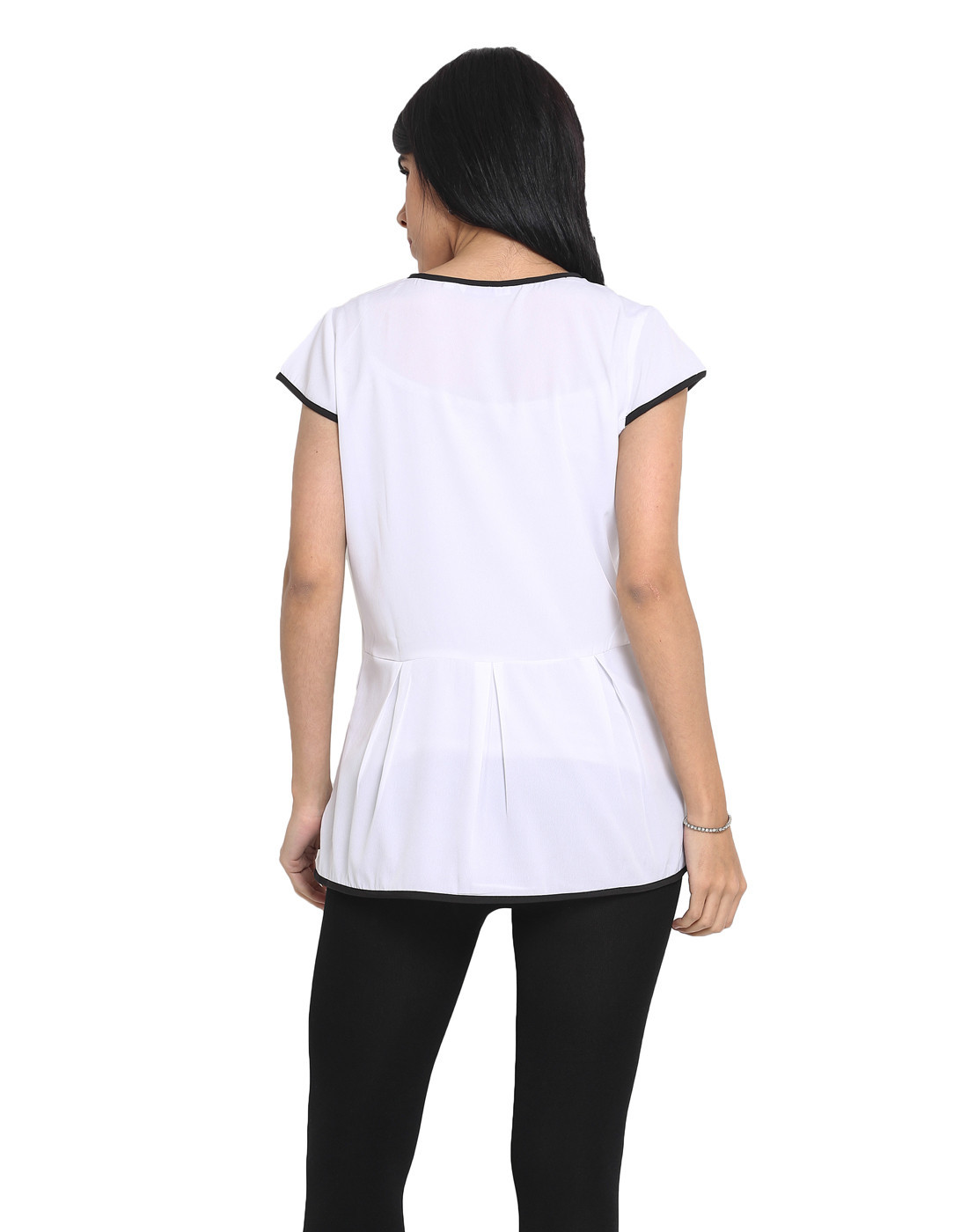 Loose Panelled Flare Top