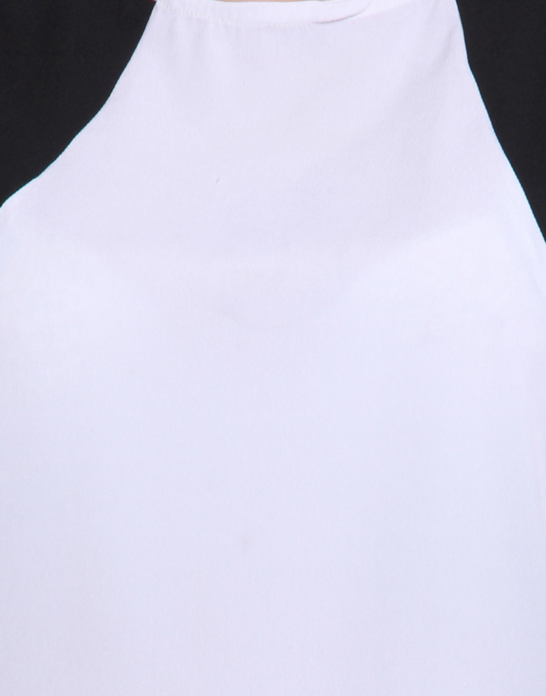 Flare Contrast Patch Top