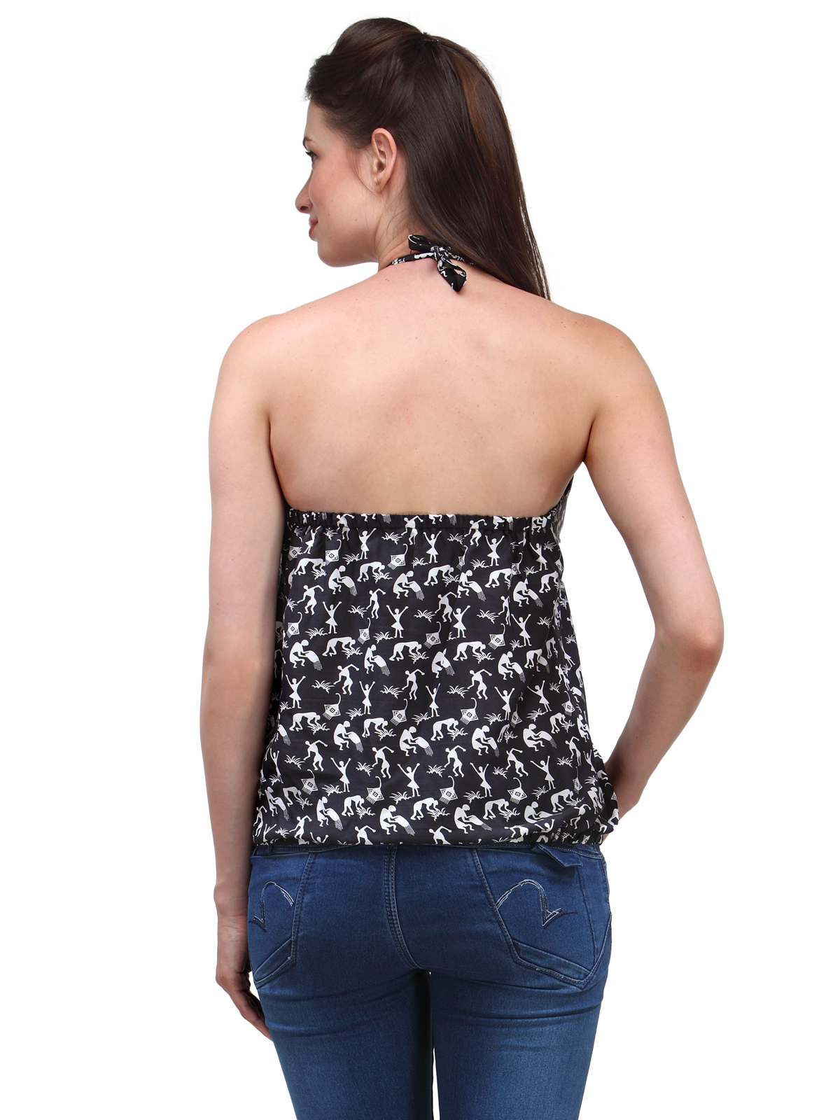 Halter Backless Top