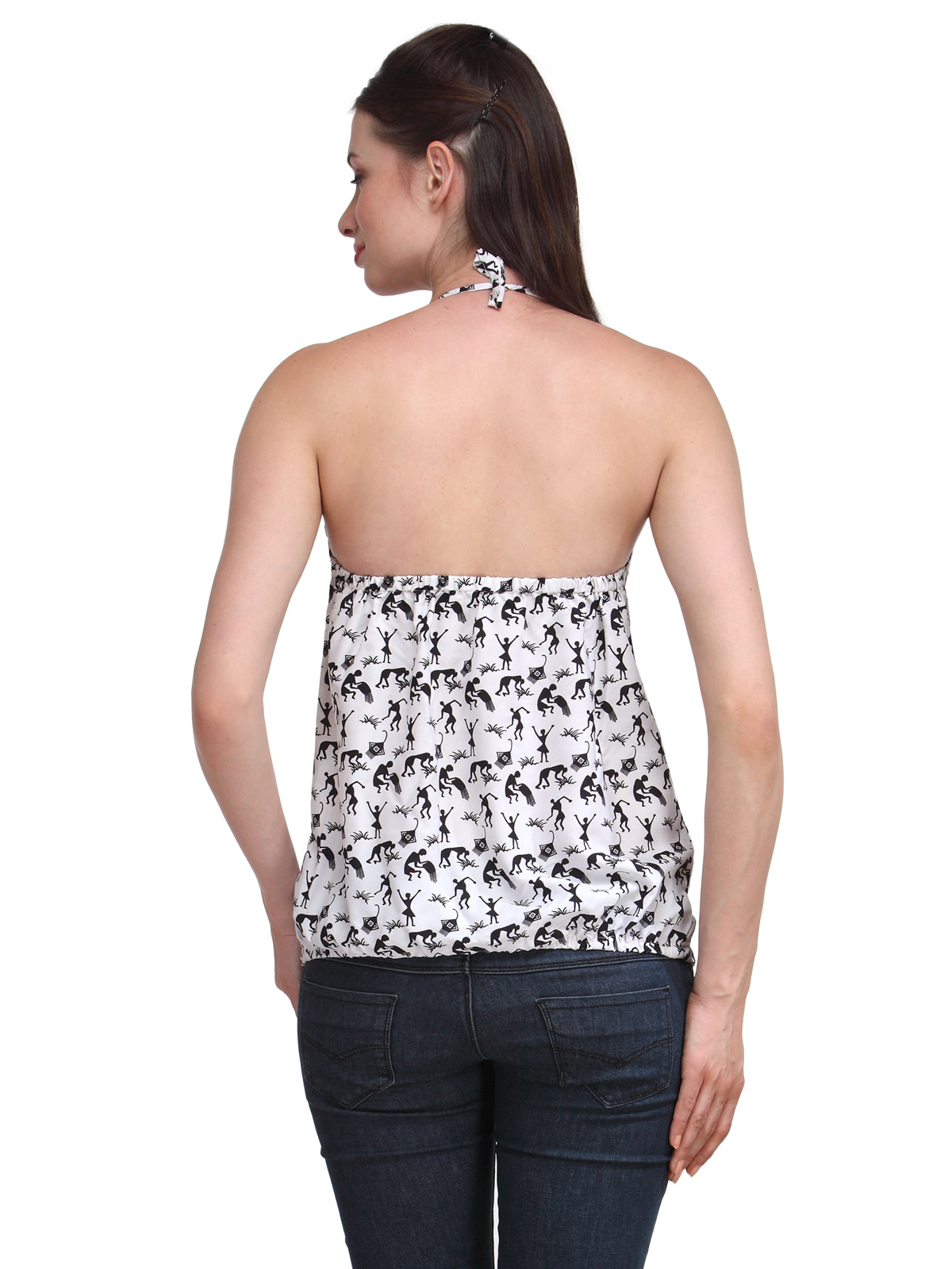 Halter Backless Top