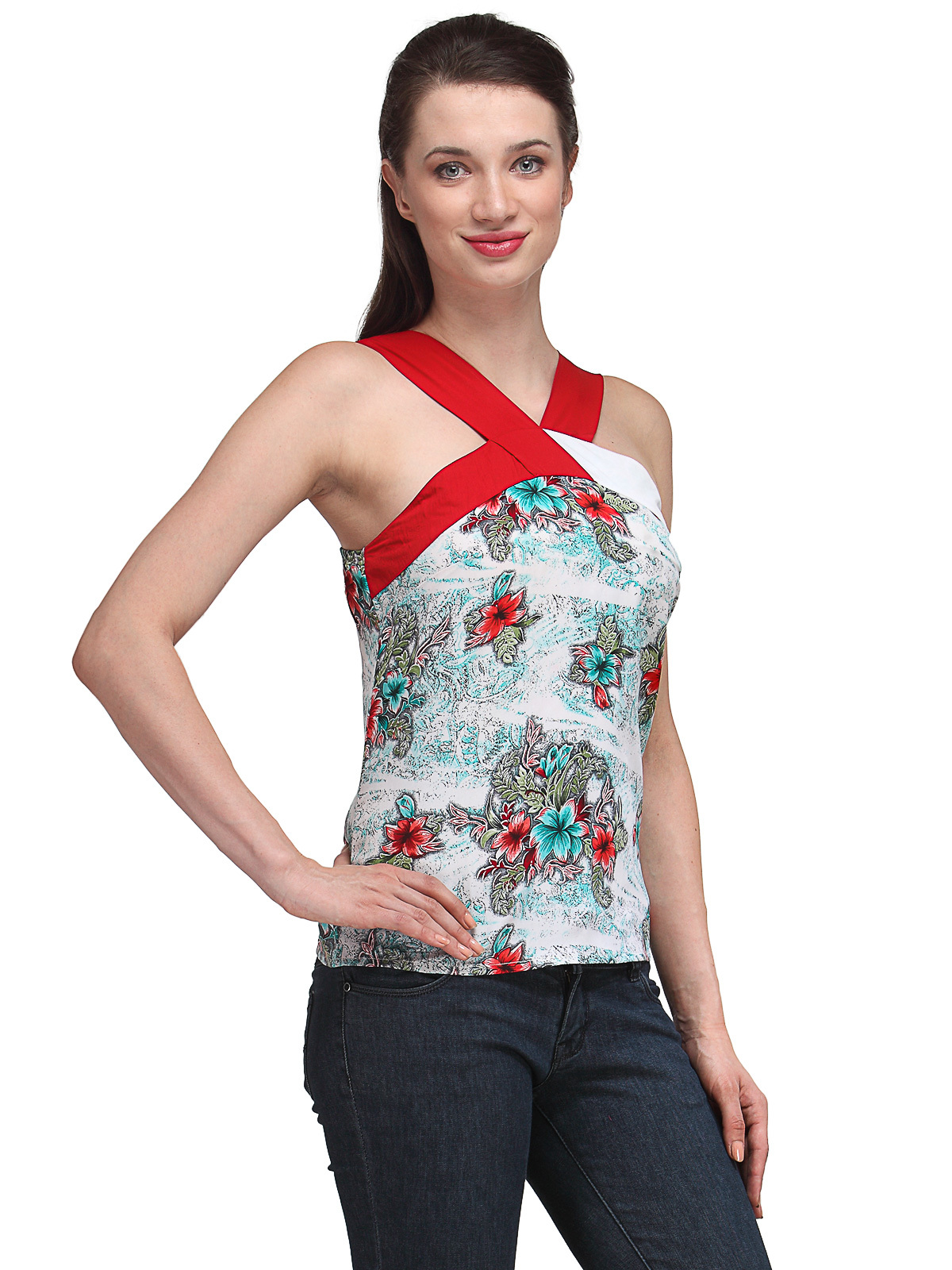 No Shoulder Top