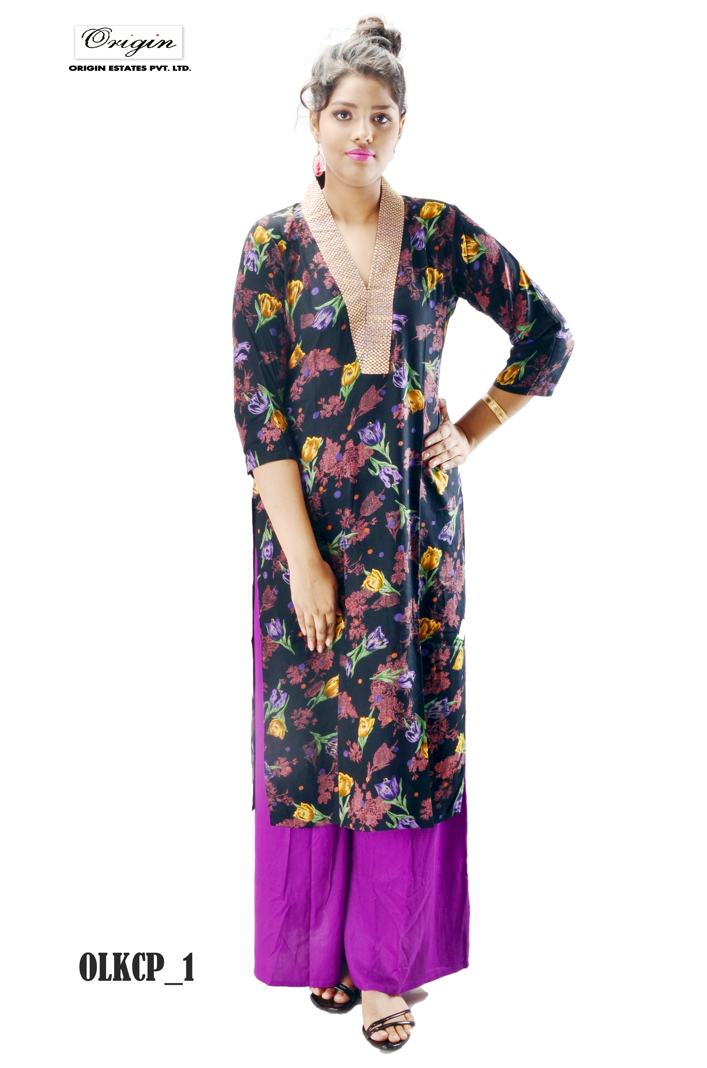 Designer Rayon Kurtis