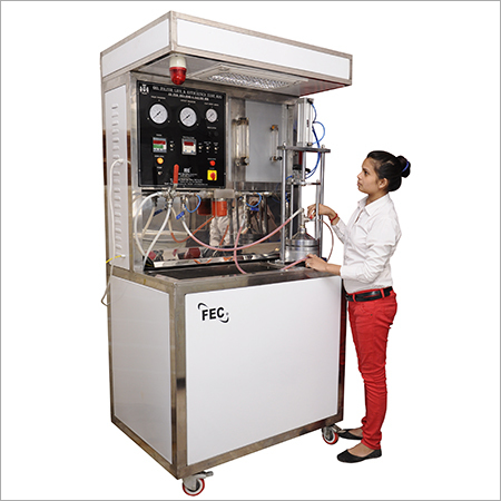 Oil Filter Flat Sheet Media Test Rig