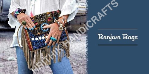 Multi Blue Banjara Bag