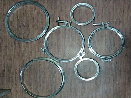 एसएस त्रिकोण क्लोवर क्लैंप