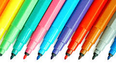 हाइलाइटर और स्केचपेन में एसिड डाई