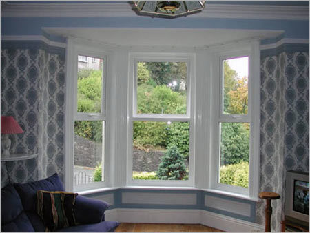 White Upvc Casement Window