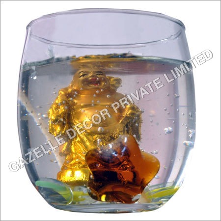 Laughing Buddha  Gel Candle