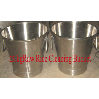 Raw Rice Cleaning Bucket