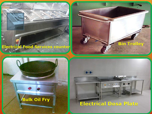 विद्युत खाद्य सेवा काउंटर