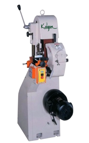 व्हाइट सिंगल बेल्ट राउंड रॉड सैंडिंग मशीन (Ki-CF-80B)