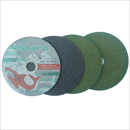 Reinforced Cut Off Wheel - Multi-Grain Sizes 24-60, Abrasive Coated for Hard Material Grinding, Type T41