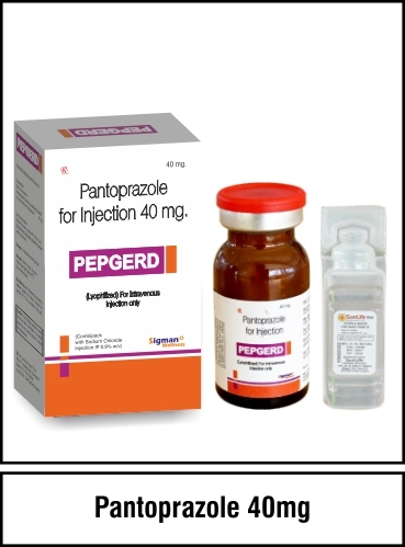 पैंटोप्राजोल 40 मिलीग्राम आवेदन: बैक्टीरिया