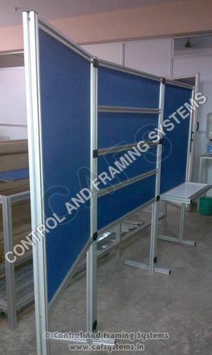 Display Board - Metal Square Design | Blue Alloy, Industrial Usage, Warranty Included