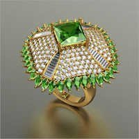 आधुनिक डायमंड कॉकटेल रिंग्स