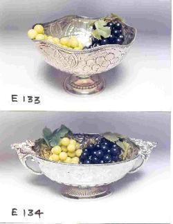 Silver Fruit Bowls