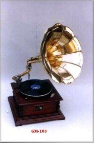Wooden Gramophone